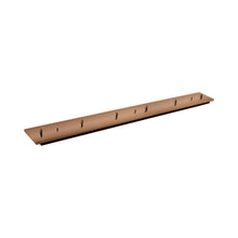 Load image into Gallery viewer, Pendant Light Canopy in Brushed Gold (Rectangle/6-Head).
