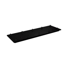 Load image into Gallery viewer, Pendant Light Canopy in Black (Rectangle/10-Head).
