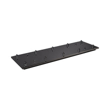 Load image into Gallery viewer, Pendant Light Canopy in Black Chrome (Rectangle/10-Head).
