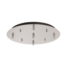 Load image into Gallery viewer, Pendant Light Canopy in Brushed Nickel (Round/5-Head).
