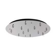 Load image into Gallery viewer, Pendant Light Canopy in Chrome (Round/13-Head).
