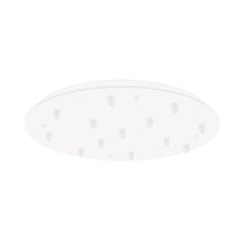 Load image into Gallery viewer, Pendant Light Canopy in White (Round/13-Head).
