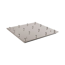 Load image into Gallery viewer, Pendant Light Canopy in Brushed Nickel (Square/16-Head).
