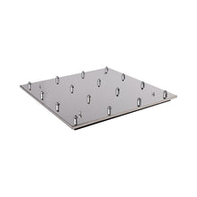 Load image into Gallery viewer, Pendant Light Canopy in Chrome (Square/16-Head).
