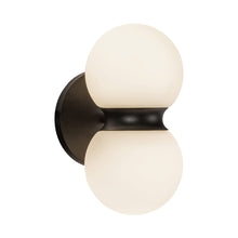 Load image into Gallery viewer, Peri Outdoor LED Wall Light in Opal Glass.
