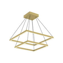 Load image into Gallery viewer, Piazza LED Chandelier in Brushed Gold (87W)
