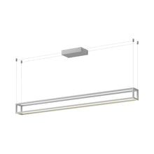 Load image into Gallery viewer, Plaza LED Pendant Light in White (Large).
