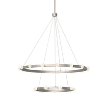 Load image into Gallery viewer, Rezz LED Chandelier in Detail.
