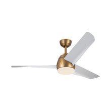 Load image into Gallery viewer, Thalia LED Ceiling Fan in Detail.
