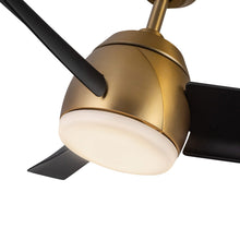 Load image into Gallery viewer, Thalia LED Ceiling Fan in Detail.
