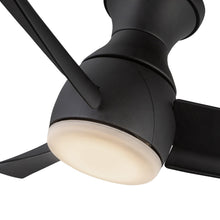 Load image into Gallery viewer, Thalia LED Flush Mount Ceiling Fan in Detail.
