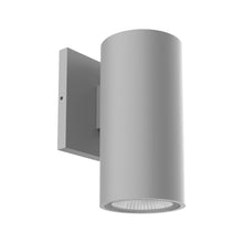 Load image into Gallery viewer, Nordic Outdoor LED Wall Light in Grey (Large).
