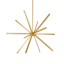 Load image into Gallery viewer, Sirius LED Chandelier in Brushed Gold (X-Large).
