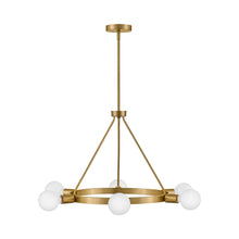 Load image into Gallery viewer, Orla Chandelier in Lacquered Brass (Medium).
