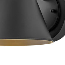 Load image into Gallery viewer, Wes Outdoor Gooseneck Barn Wall Light in Detail.
