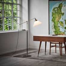 Load image into Gallery viewer, 349 Floor Lamp in office.
