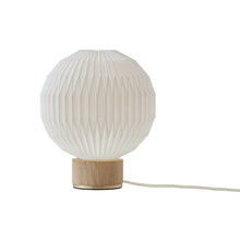 Load image into Gallery viewer, 375 Table Lamp in Light Oak (X-Small/Standard Foil).
