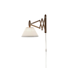 Load image into Gallery viewer, Sax 223 Wall Light in Smoked Oak (Model 2/17).
