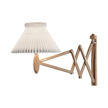 Load image into Gallery viewer, Sax 224 Wall Light in Smoked Oak (Standard Foil-Model 1/17).
