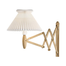 Load image into Gallery viewer, Sax 224 Wall Light in Light Oak (Paper- Model 6/17).
