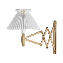 Load image into Gallery viewer, Sax 224 Wall Light in Light Oak (Standard Foil-Model 6/17).
