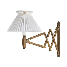 Load image into Gallery viewer, Sax 224 Wall Light in Smoked Oak (Standard Foil-Model 6/17).
