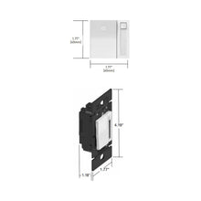 Load image into Gallery viewer, Adorne Paddle Dimmer - line drawing.
