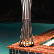 Load image into Gallery viewer, Corsetta Outdoor Solar LED Pathway Light in Outside Area.
