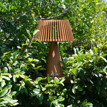 Load image into Gallery viewer, Enoki Outdoor Solar LED Table Lamp in Outside Area.
