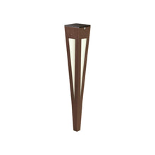 Load image into Gallery viewer, Lanai Outdoor Solar LED Torch Light in Corten (Small).
