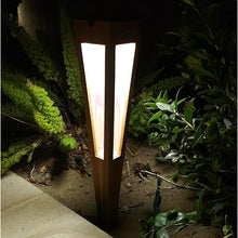Load image into Gallery viewer, Lanai Outdoor Solar LED Torch Light in Outside Area.
