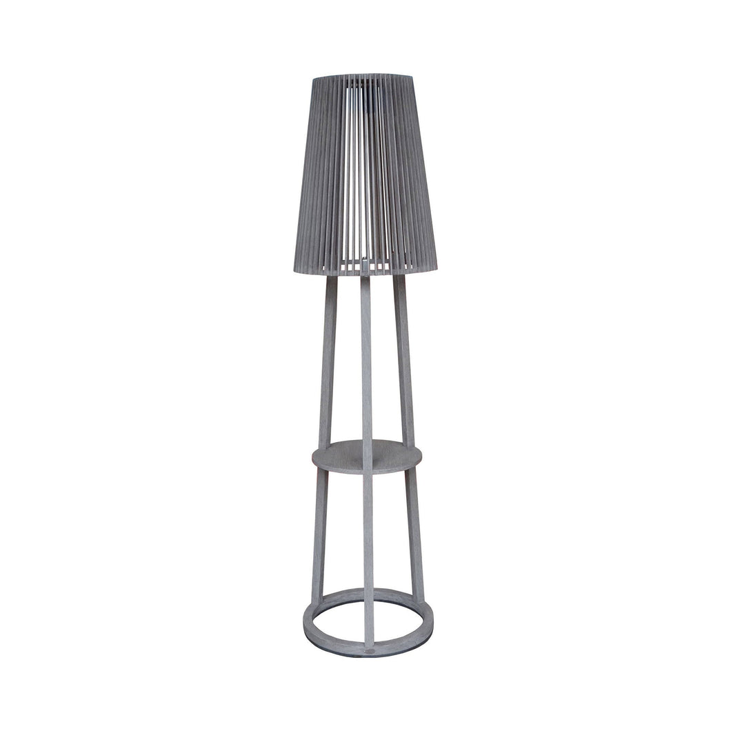 Palma Outdoor Solar LED Floor Lamp in Duratek.