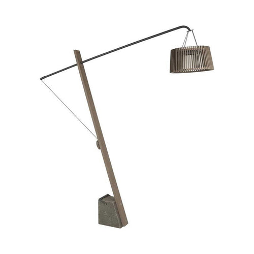 Pendulum Outdoor Solar LED Floor Lamp.