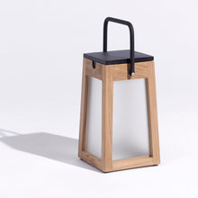 Load image into Gallery viewer, Tecka Outdoor Solar LED Lantern in Detail.
