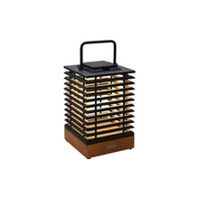 Load image into Gallery viewer, Tekura Outdoor Solar LED Lantern in Teak (Small).
