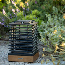 Load image into Gallery viewer, Tekura Outdoor Solar LED Lantern in Outside Area.
