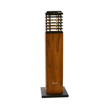 Load image into Gallery viewer, Tekura Outdoor Solar LED Pathway Light in Teak.
