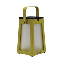 Load image into Gallery viewer, Tinka Outdoor Solar LED Lantern in Lime.
