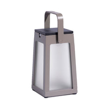 Load image into Gallery viewer, Tinka Outdoor Solar LED Lantern in Muscade.
