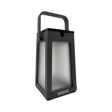 Load image into Gallery viewer, Tinka Outdoor Solar LED Lantern in Space Grey.
