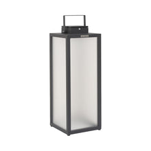 Load image into Gallery viewer, Tradition Outdoor Solar LED Lantern in Anthracite (Large).
