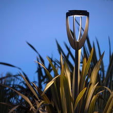 Load image into Gallery viewer, Tulip Outdoor Solar LED Torch Light in Outside Area.
