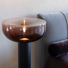 Load image into Gallery viewer, Aella LED Floor Lamp in bedroom.
