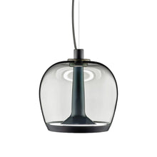 Load image into Gallery viewer, Aurelia LED Pendant Light in Smoke Grey/Matte Gunmetal (Small).
