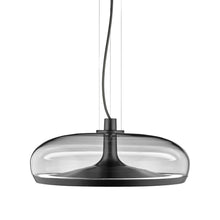 Load image into Gallery viewer, Aurelia LED Pendant Light in Smoke Grey/Matte Gunmetal (Large).
