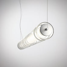 Load image into Gallery viewer, Stacking LED Pendant Light in Detail.
