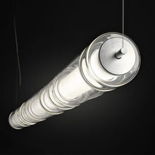 Load image into Gallery viewer, Stacking LED Pendant Light in Detail.

