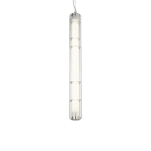 Load image into Gallery viewer, Stacking LED Vertical Pendant Light in Transparent (Large).

