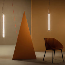 Load image into Gallery viewer, Stacking LED Vertical Pendant Light in gallery.
