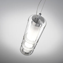 Load image into Gallery viewer, Stacking LED Vertical Pendant Light in Detail.
